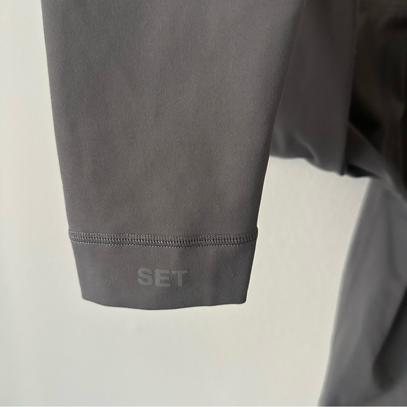 Set Active Luxeform High-Waisted Gray Leggings XS - Picture 7 of 10